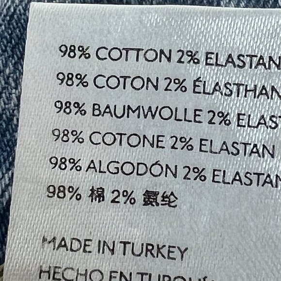 Anthropologie Jeans Slim Distressed 28 - Picture 12 of 13